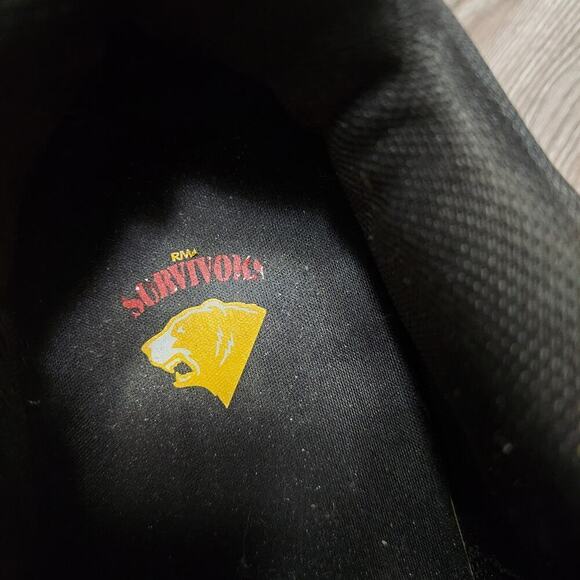 Herman Survivors Men's Black Cassle Composite Toe Work Shoes - Picture 9 of 10